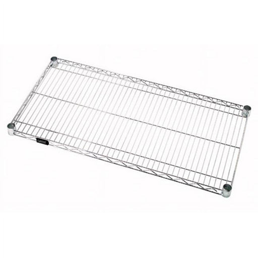 Quantum Medical Quantum Medical 1842S Wire Shelf 18"W x 42"L Stainless Supplies reLink Medical