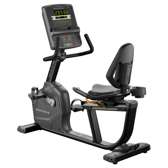 Matrix Fitness Matrix Fitness R-ES-LED Endurance Recumbent Cycle w/LED Console 6.9" Fitness and Rehab Equipment reLink Medical