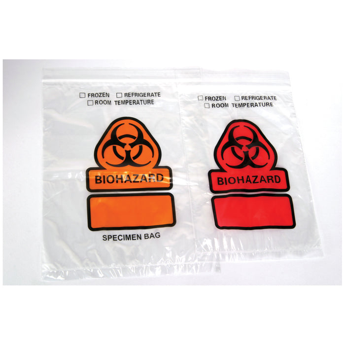 ASP Global ASP Global B22 Specimen Transport Bag Printed BIOHAZARD 6" x 9" Supplies reLink Medical