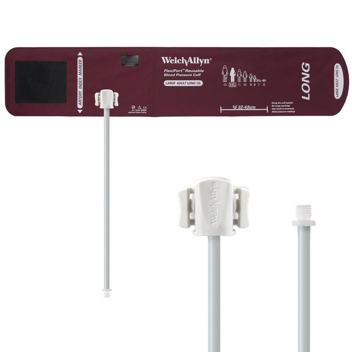 Hillrom REUSE-12L-1SC Cuff Reusable Screw Connector 1-Tube Large