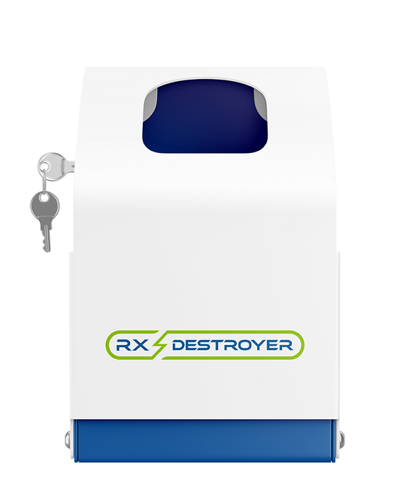 C2R Global Manufacturing C2R Global Manufacturing RX1.0LCKBX Rx Destroyer 1 Gallon Bottle Supplies reLink Medical