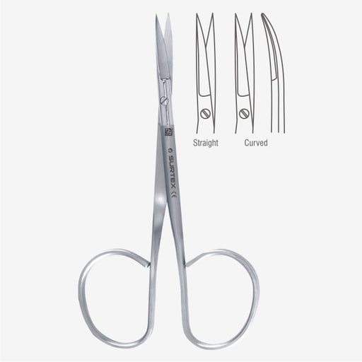 Aspen Surgical Aspen Surgical 60-1826 Symmetry Scissors Iris Curved Large Ribbon Surgical Instruments reLink Medical