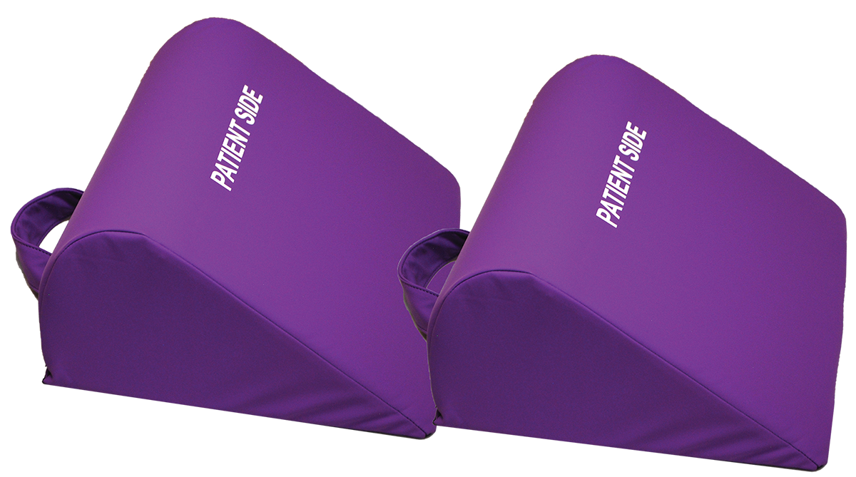 ASP Global ASP Global BPW11R Body Wedge Set Rounded with Handles 15" Purple Supplies reLink Medical