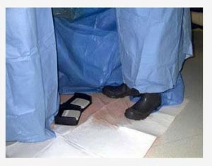 Ansell Ansell 2449 DriFloor Fluid Absorption Floor Mat with Backing 33" x Supplies reLink Medical