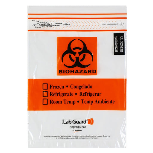 Medegen Medical Products, LLC Medegen Medical Products LLC SBL2X912B Lab Guard Single Zip Closure Supplies reLink Medical