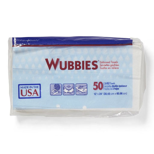 Graham Medical Graham Medical 781200 Wubbies Embossed Towel 12" x 24" 2-Ply Supplies reLink Medical