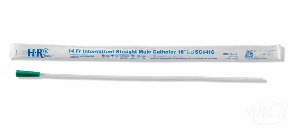 HR Healthcare HR Healthcare SC1616 TruCath Intermittent Straight Male Catheter Supplies reLink Medical