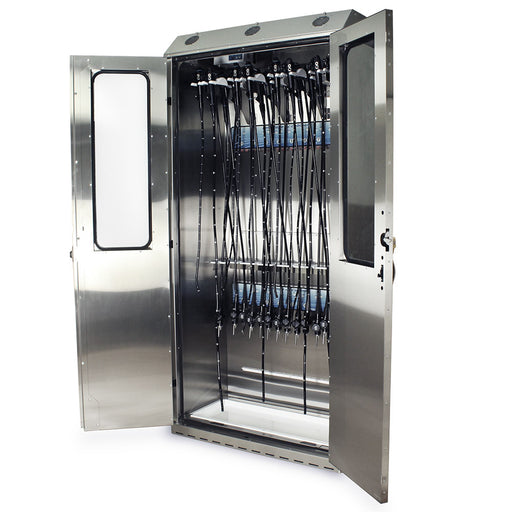 Harloff Harloff SCSS8044DRDP-DSS3316 - SureDry Stainless Steel High Volume 16 Scope Cabinet with Dri-Scope Aid® Medical Furniture reLink Medical