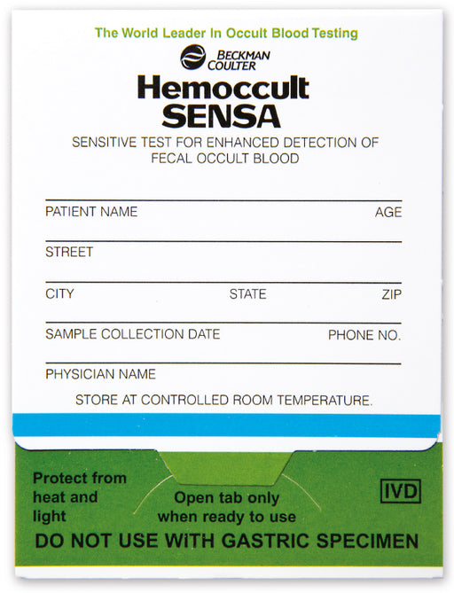 HemoCue America HemoCue America A96636A Hemoccult SENSA Single Slides without Supplies reLink Medical