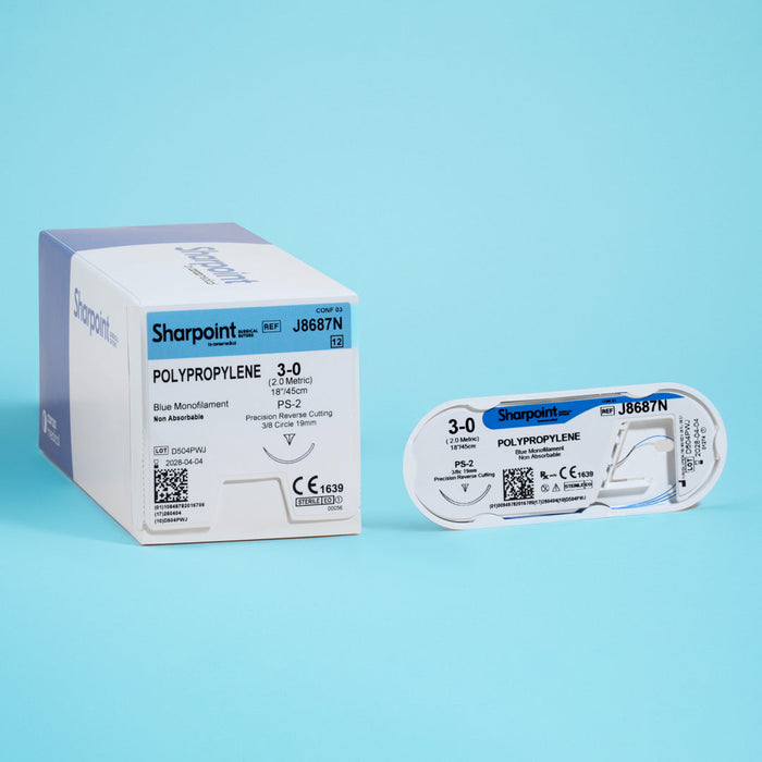 Surgical Specialties Corporation Surgical Specialties Corporation J8687N Polypropylene Suture Supplies reLink Medical