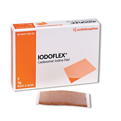 Smith & Nephew Smith & Nephew Inc. 6602133005 Iodoflex Wound Pad 5 x 5gm 5/bx 12 Supplies reLink Medical