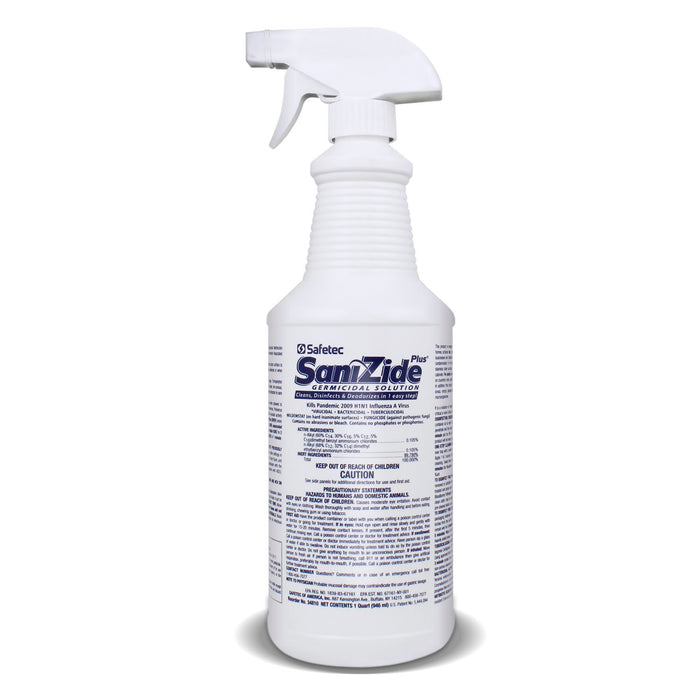 Safetec of America Safetec of America 34805 SaniZide Plus 16 oz. Bottle with Sprayer Supplies reLink Medical
