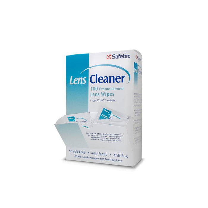 Safetec of America Safetec of America 37000 Lens Cleaner Wipes 100/bx 10 Supplies reLink Medical