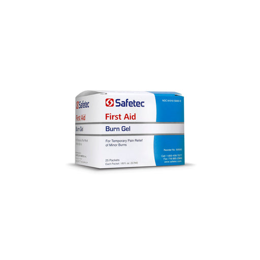 Safetec of America Safetec of America 50000 Burn Gel .125 oz Pouch 25 pch/bx 24 Supplies reLink Medical