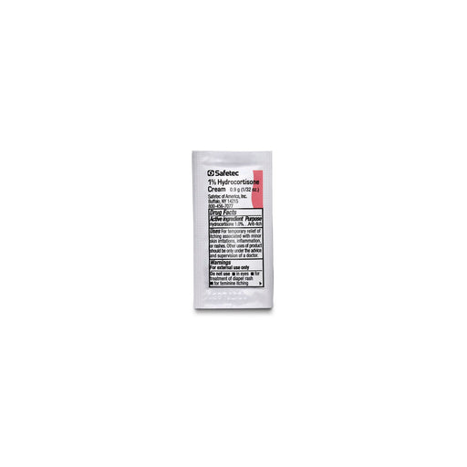 Safetec of America Safetec of America 53104 1% Hydro Cream 0.9g Pouch Bulk Supplies reLink Medical
