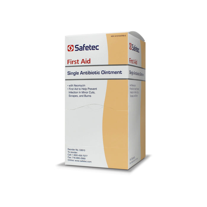 Safetec of America Safetec of America 53610 Single Neomycin .9g Pouch 144 pch/bx 12 Supplies reLink Medical