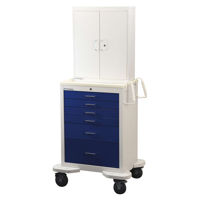 Lakeside Manufacturing, Inc. Lakeside Manufacturing Inc. SS-627-2R Suture Storage Cart 6 Drawer Medical Furniture reLink Medical