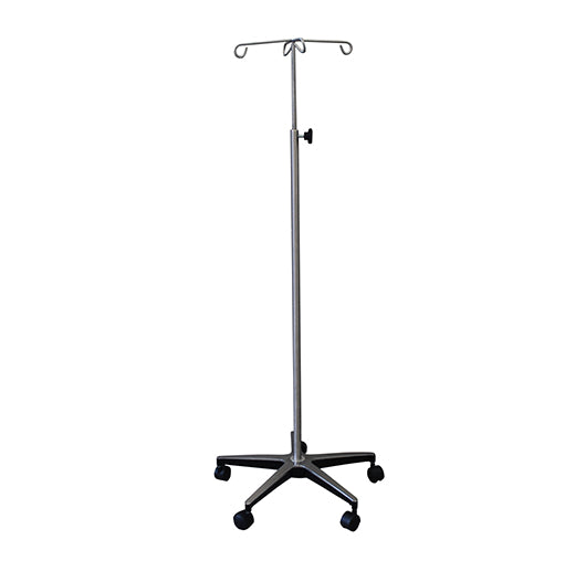 UMF Medical UMF Medical 243 IV Pole with Clamp 4 Hook  5200 Supplies reLink Medical