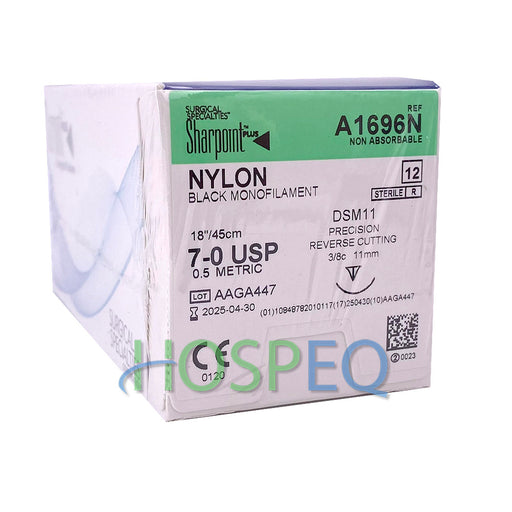 Surgical Specialties Corporation Surgical Specialties Corporation A1696N Nylon Suture Monofilament Supplies reLink Medical