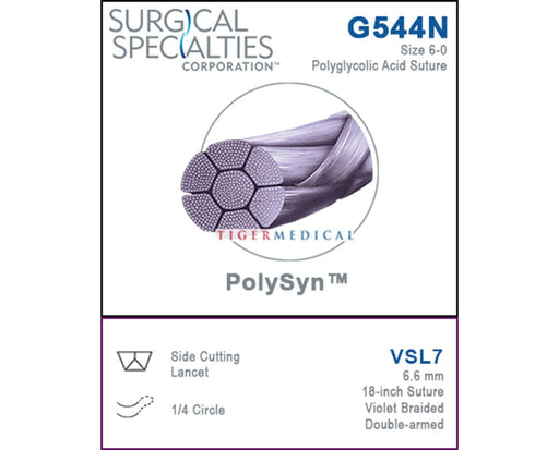 Surgical Specialties Corporation Surgical Specialties Corporation G553N Polyglycolic Acid Suture Supplies reLink Medical