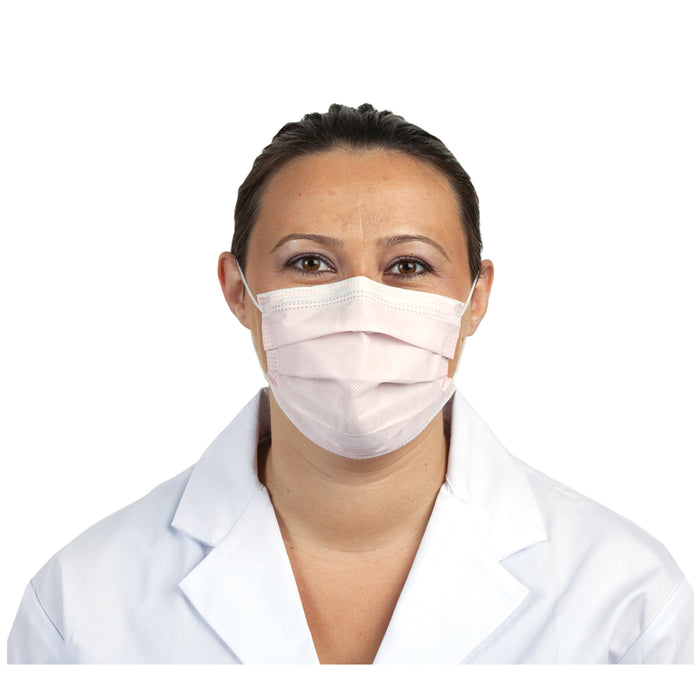 Sultan Healthcare Inc. 20325 Fluid Resistant Mask Ear Loop Pink