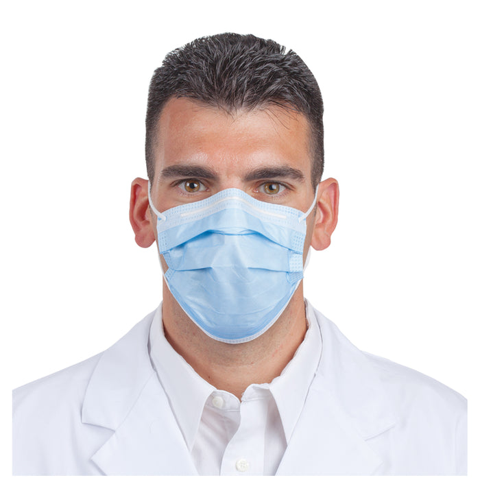 Sultan Healthcare, Inc. Sultan Healthcare Inc. 20326 High Filtration Ear Loop Mask Blue Supplies reLink Medical