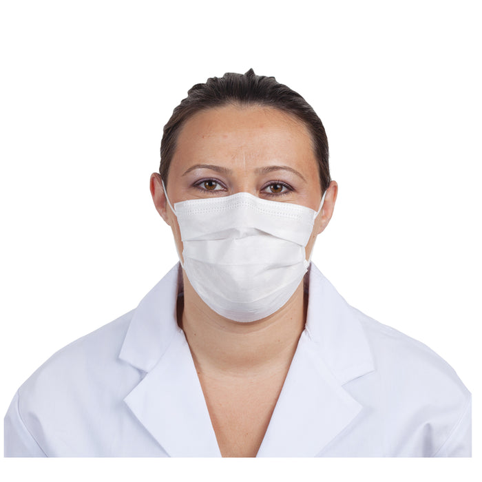 Sultan Healthcare, Inc. Sultan Healthcare Inc. 20346 Level 1 Ear Loop Mask White 50/bx Supplies reLink Medical