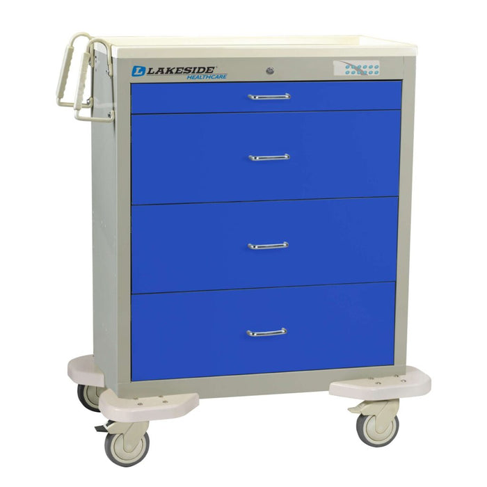 Lakeside Manufacturing, Inc. Lakeside Manufacturing Inc. C-430-K-2B Cart 4 Drawer Drawer Medical Furniture reLink Medical