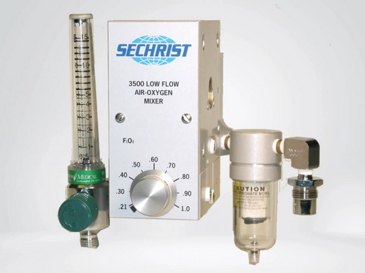 Sechrist Low Flow Mixer Air Oxygen - Model 20457/20459 - Sechrist  reLink Medical