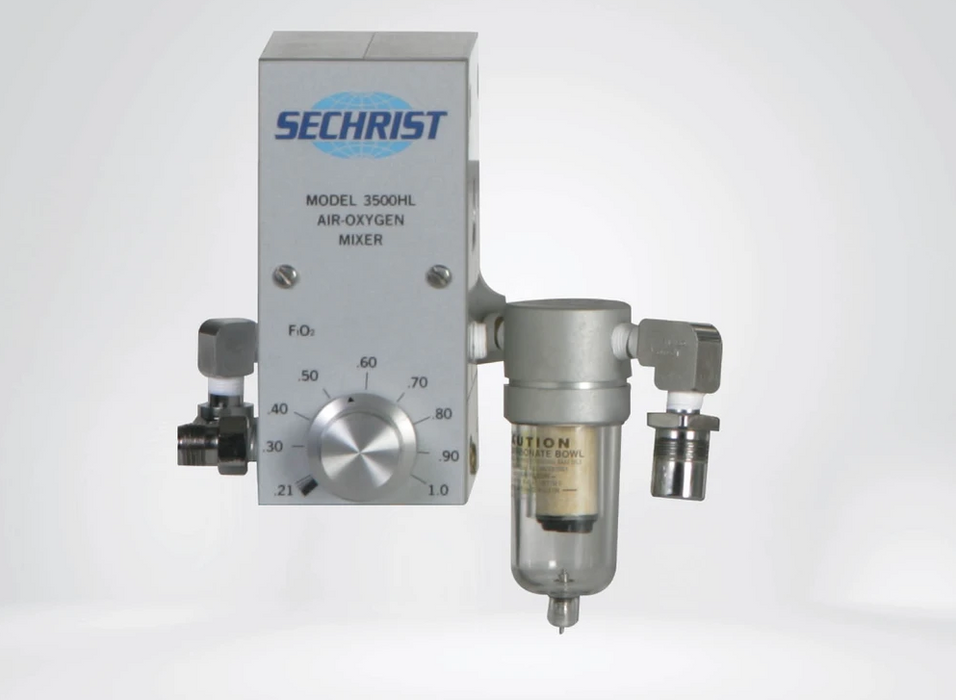 Sechrist High Flow Mixer Air Oxygen - Model 3600/3601 - Sechrist  reLink Medical