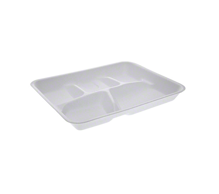 American Paper & Twine Co. 031248 10X8 Foam Lunch Tray, 500/cs