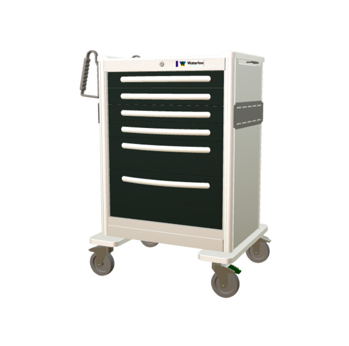 Waterloo 6-Drawer Aluminum Treatment Cart