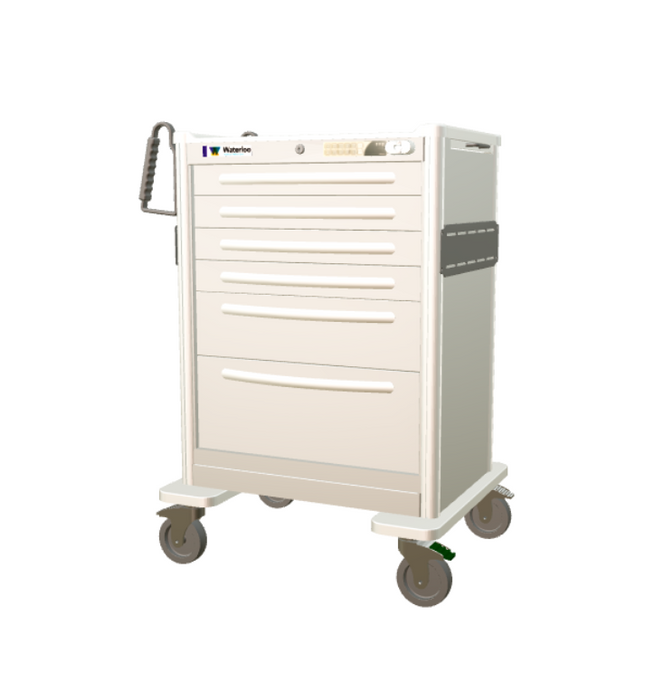 Waterloo 6-Drawer Aluminum Treatment Cart