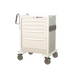 Waterloo Healthcare Waterloo 5-Drawer Aluminum Bedside/Slim Med Jr Cart Medical Furniture reLink Medical