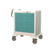 Waterloo Healthcare Waterloo 4-Drawer Steel Bedside/Slim Med  Jr Cart Medical Furniture reLink Medical