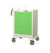 Waterloo Healthcare Waterloo 6-Drawer Steel Bedside/Slim Med  Jr Cart Medical Furniture reLink Medical