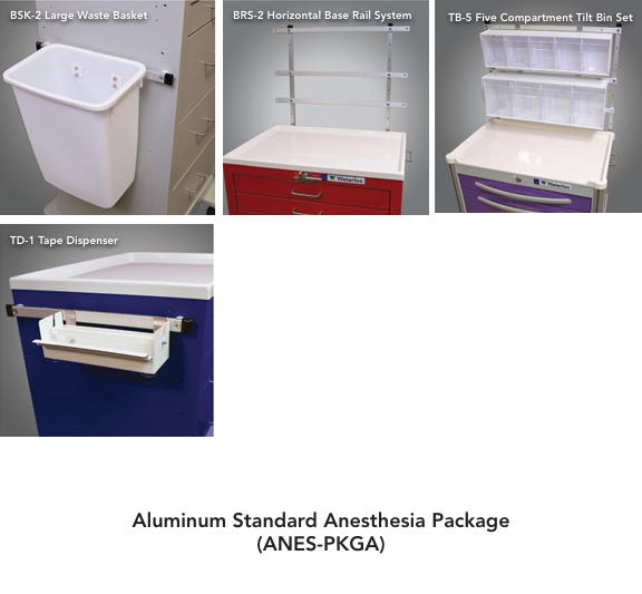 Waterloo Healthcare Waterloo Anesthesia Accessory Package Medical Furniture reLink Medical