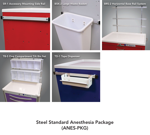 Waterloo Healthcare Waterloo Anesthesia Accessory Package Medical Furniture reLink Medical