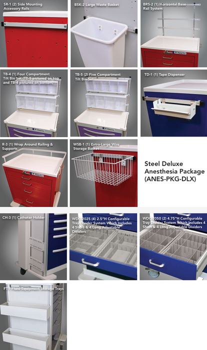 Waterloo Healthcare Waterloo Anesthesia Accessory Package Medical Furniture reLink Medical
