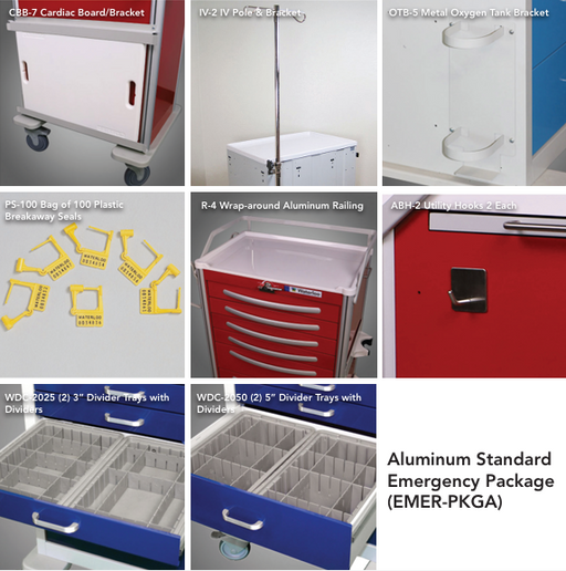 Waterloo Healthcare Waterloo Emergency Accessory Package Medical Furniture reLink Medical