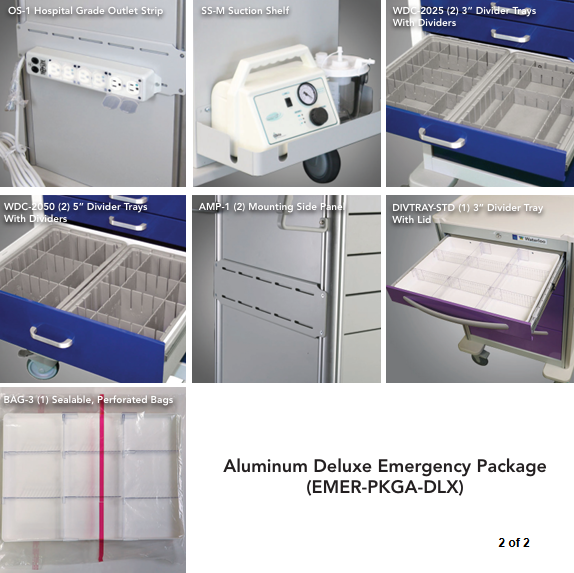 Waterloo Healthcare Waterloo Emergency Accessory Package Medical Furniture reLink Medical