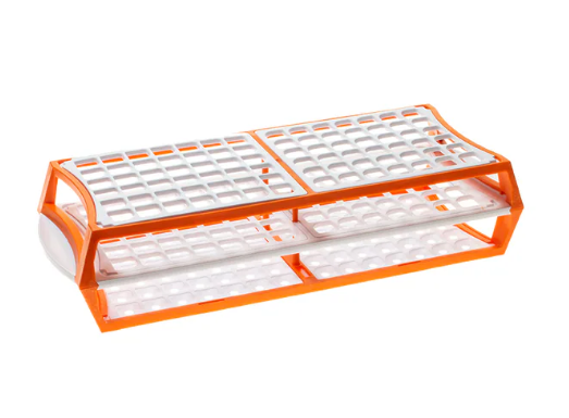 Simport Scientific S600-16O Test Tube Rack 11.5" x 4.5" x 2.5" 16mm