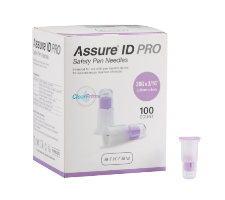 Arkray USA Inc. 276530 Assure ID PRO Safety Pen Needle 30G x 5mm