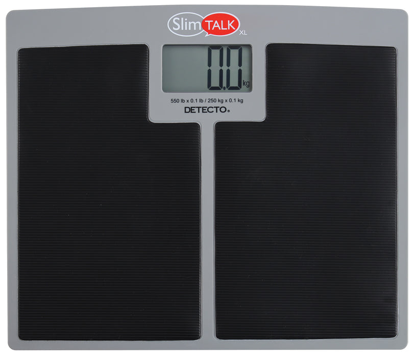 Detecto Detecto SLIMTALKXL Talking Home Health Scale 550 lb x 0.1 lb / 250 Supplies reLink Medical