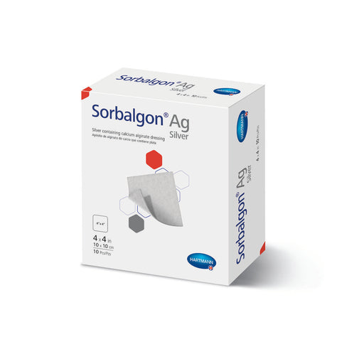 Hartmann USA, Inc. Hartmann USA Inc. 999613 Sorbalgon Ag Calcium Alginate Dressing 4" Supplies reLink Medical