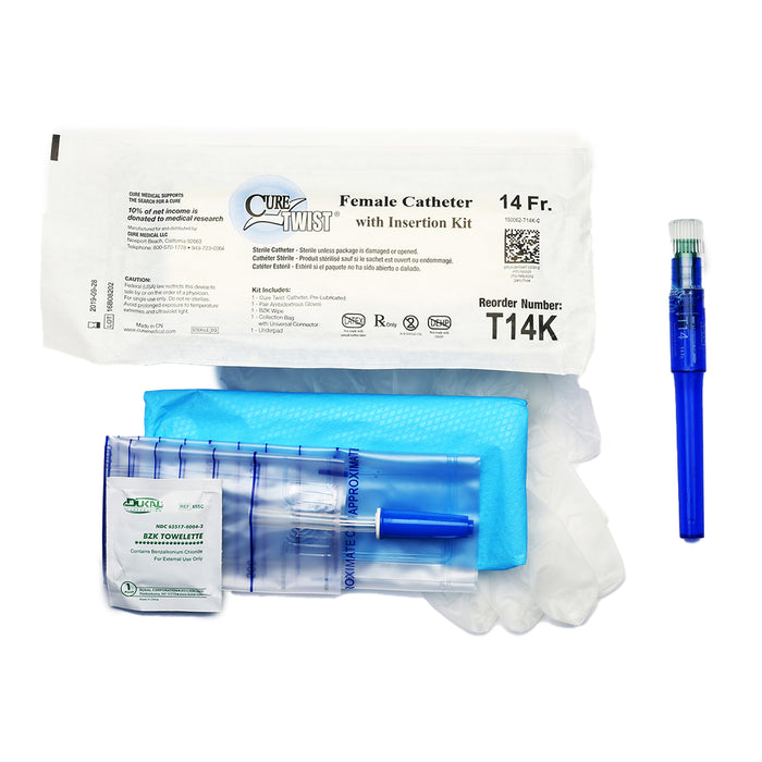 Convatec Convatec T14K Catheter with Insertion Kit Female Single-Use 6" Supplies reLink Medical