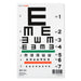Dukal Corporation Dukal Corporation 3064 Illuminated Illiterate Eye Test Chart 20 Supplies reLink Medical