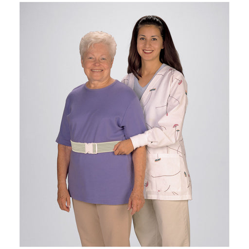 TIDI Products, LLC TIDI Products LLC 6556 Gait Belt White 66" Nickel Buckle Supplies reLink Medical