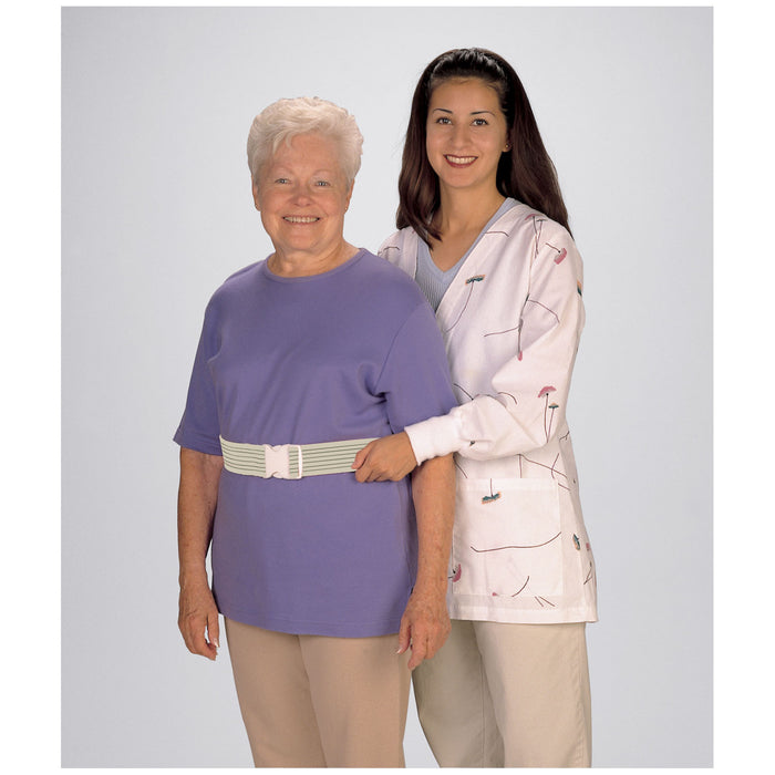 TIDI Products, LLC TIDI Products LLC 6556 Gait Belt White 66" Nickel Buckle Supplies reLink Medical