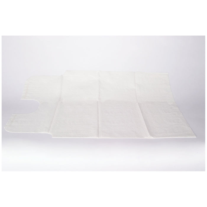 TIDI Products, LLC TIDI Products LLC 910320 Gown 30" x 42" 3-Ply Tissue White Front Supplies reLink Medical